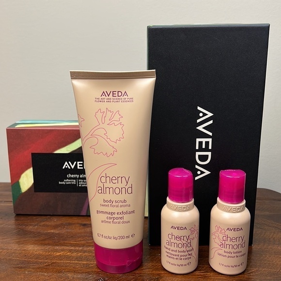 AVEDA • Cherry Almond Softening Body Care Trio - Picture 5 of 7